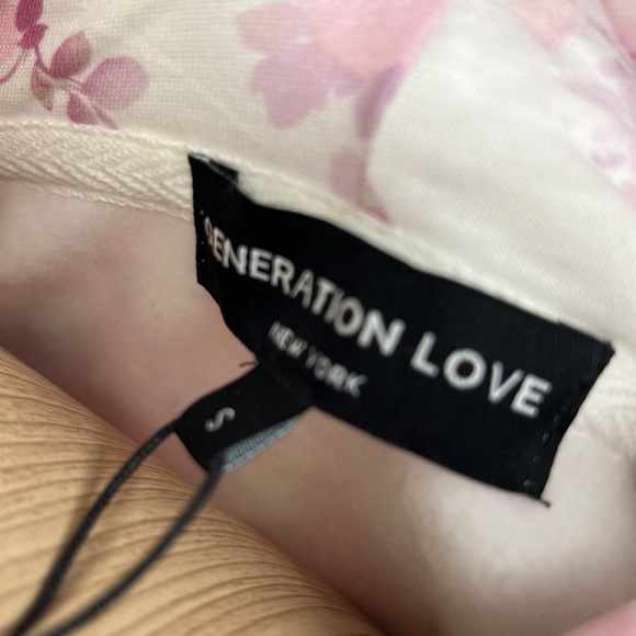🆕NWT Generation Love AVA Hoodie Pastel English Rose Sweatshirt XS available - Picture 12 of 16